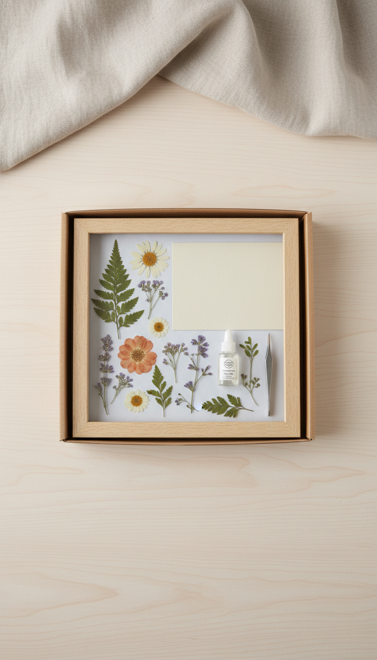 Pressed Flower Art Frame Kit