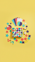 Colorful Paper Garland Kit For Parties And Everyday Cheer